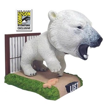 Lost Bobble-Head Polar Bear SDCC 2011 Exclusive 11 cm